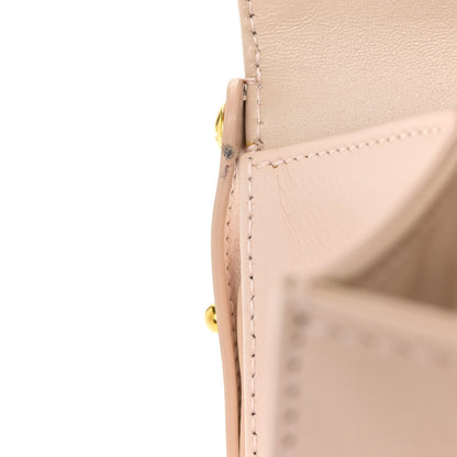 Calfskin Shoulder Bag Light Pink