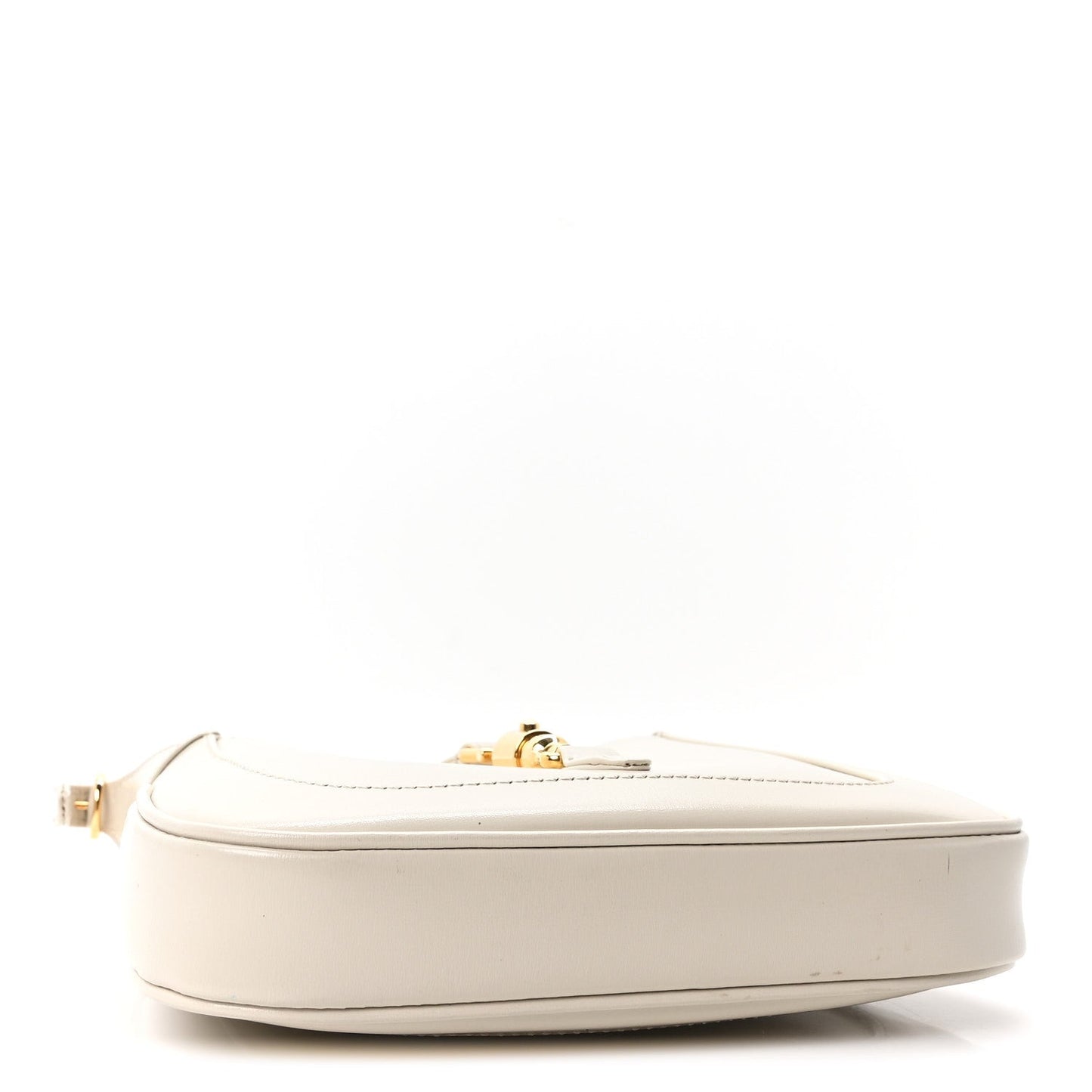 Boarded Dyana Lux Calfskin Mini Jackie 1961 Hobo Mystic White