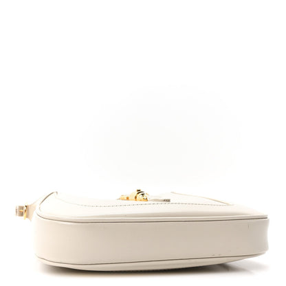 Boarded Dyana Lux Calfskin Mini Jackie 1961 Hobo Mystic White