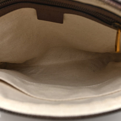 GG Supreme Monogram Web Small Ophidia Messenger Bag Brown
