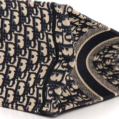 Oblique Medium Book Tote Blue Multicolor