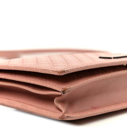 Microguccissima Crossbody Wallet Brown