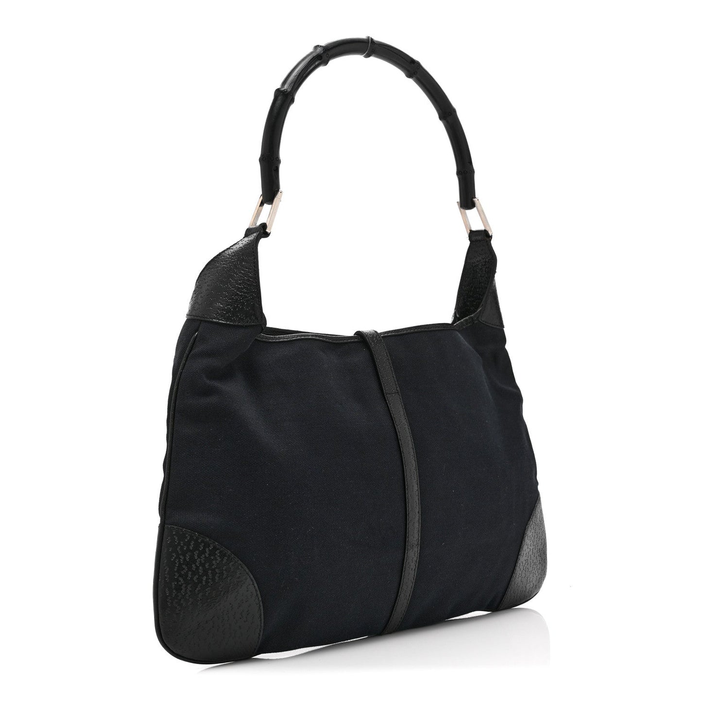 Canvas Small Jackie O Hobo Black