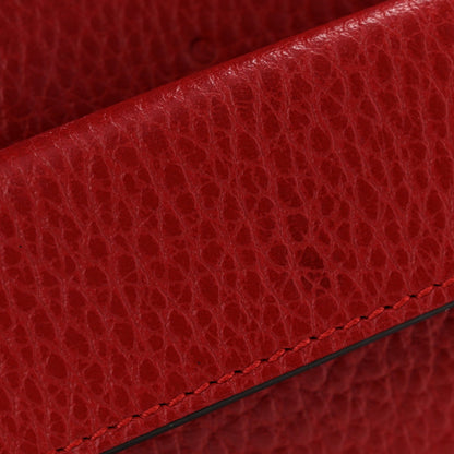 Calfskin Swarovski Crystal Super Mini Dionysus Shoulder Bag Hibiscus Red