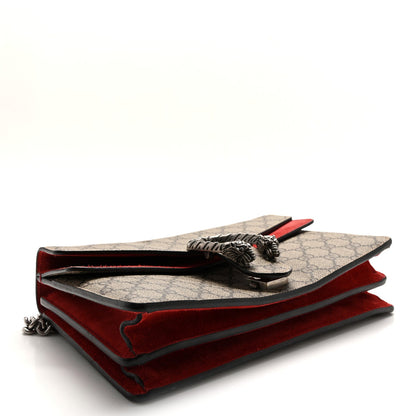 GG Supreme Monogram Small Dionysus Shoulder Bag Red