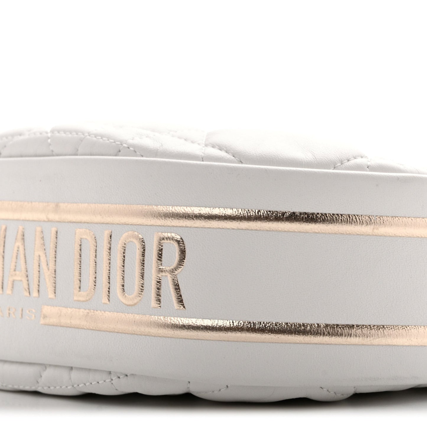 Lambskin Cannage Small Dior Vibe Hobo Bag Latte