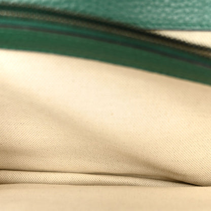 Pebbled Calfskin Small Dionysus Shoulder Bag Emerald