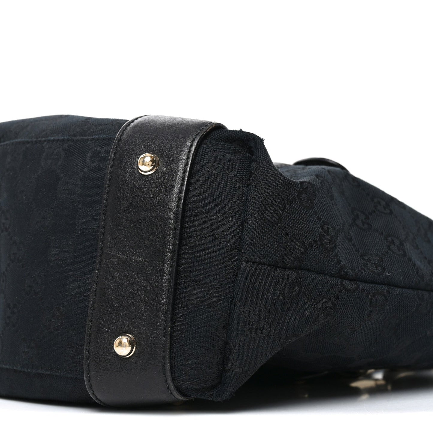 Guccissima Medium Pelham Shoulder Bag Black