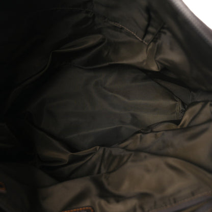 Monogram Traveler Satchel Brown
