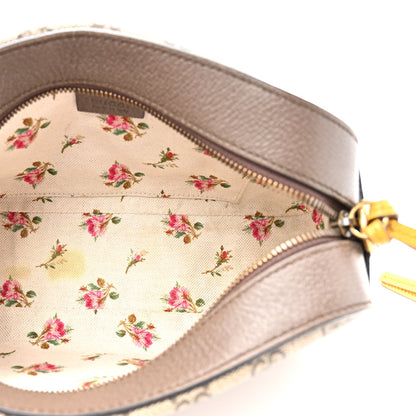 GG Supreme Monogram Web Neo Vintage Shoulder Bag Beige New Acero Crop