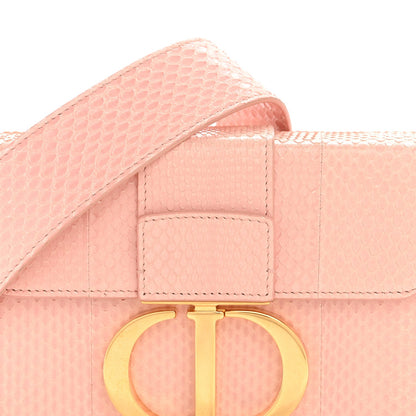 Snakeskin 30 Montaigne Box Bag Rose Clair