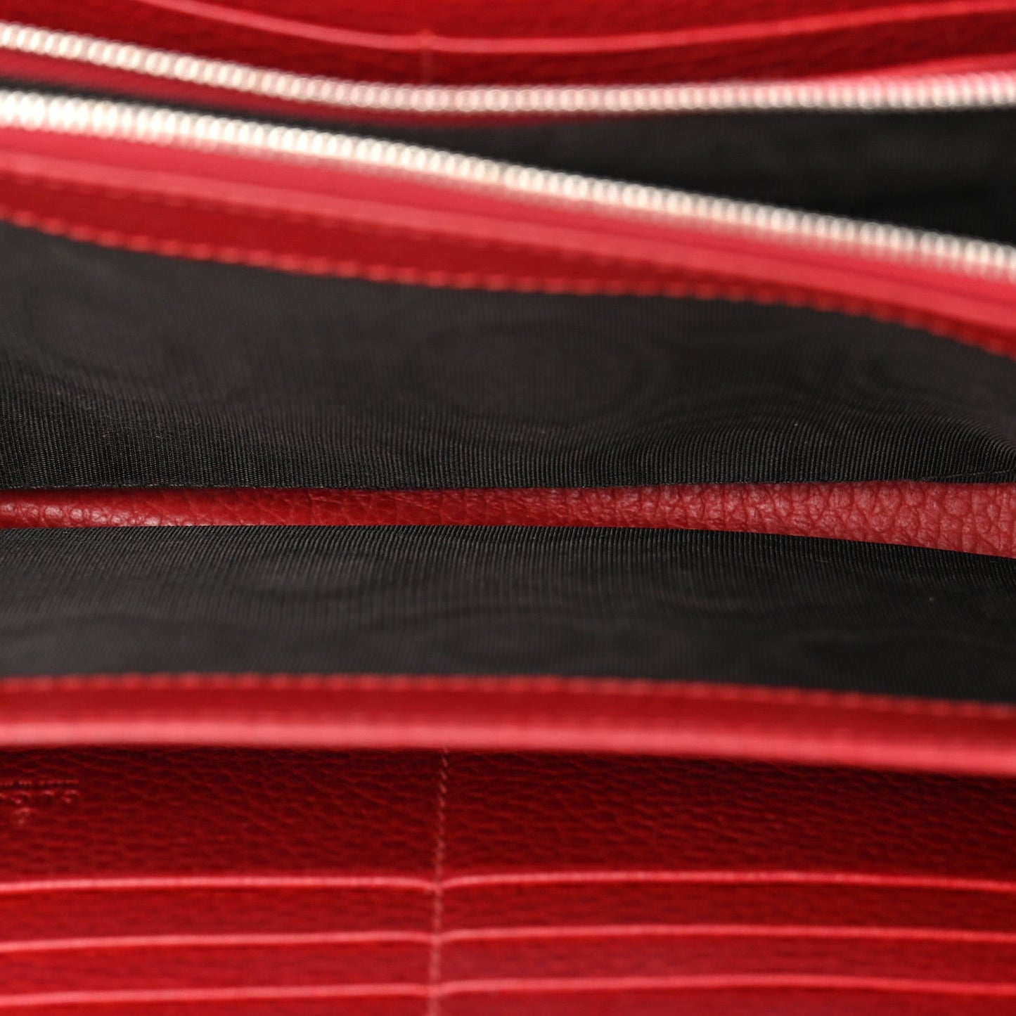 Calfskin Mini Dionysus Chain Wallet Hibiscus Red