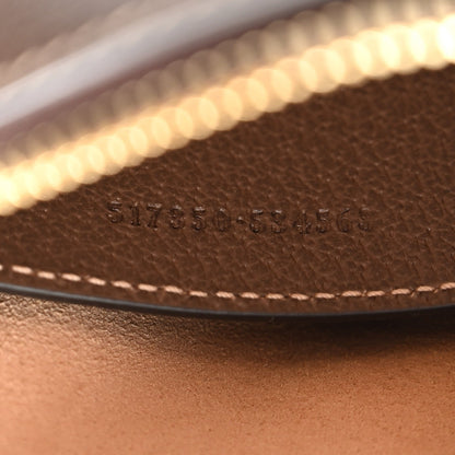 GG Supreme Monogram Web Mini Ophidia Shoulder Bag Brown