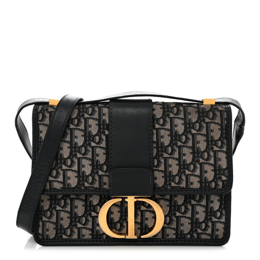 Oblique 30 Montaigne Flap Bag Blue
