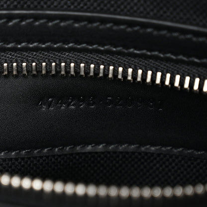 Soft GG Supreme Monogram Web Belt Bag Black Grey