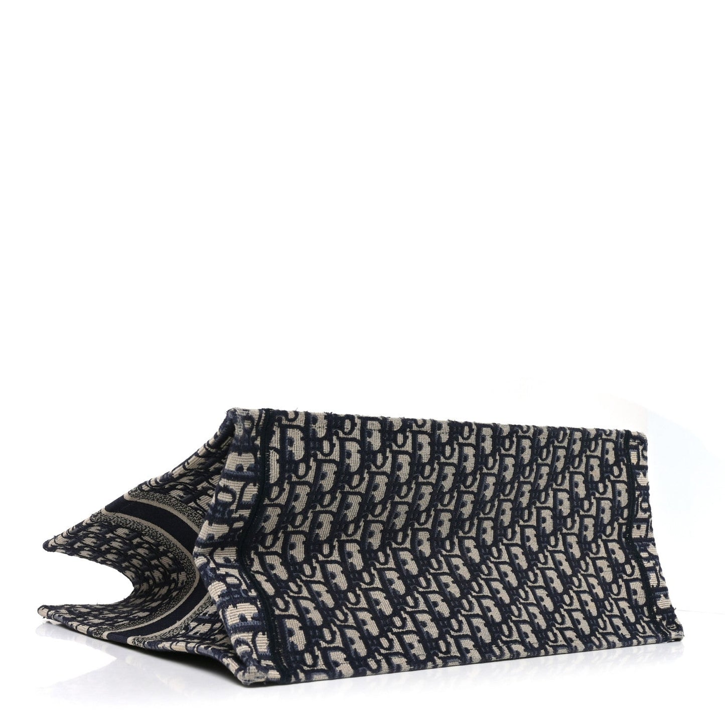 Oblique Large Book Tote Blue Multicolor