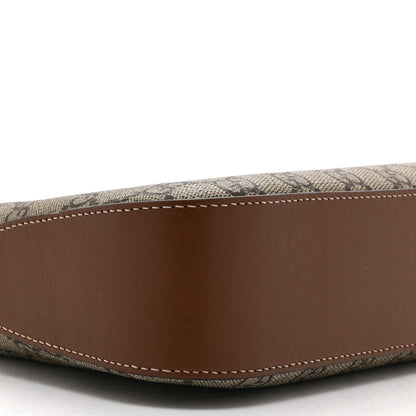 GG Supreme Monogram Medium Padlock Shoulder Bag Beige Ebony Brown Sugar