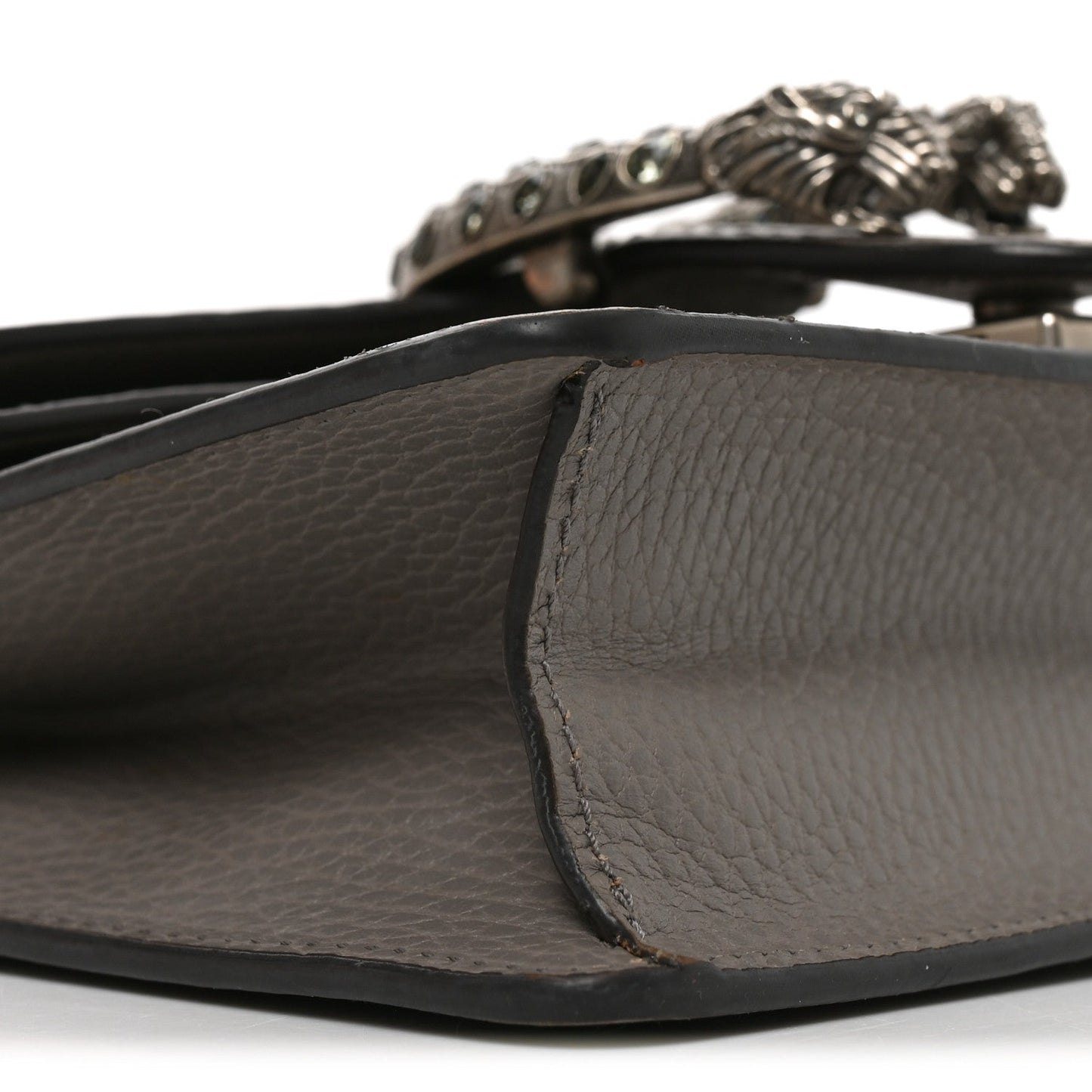 Calfskin Mini Dionysus Shoulder Bag Dusty Grey