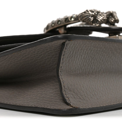 Calfskin Mini Dionysus Shoulder Bag Dusty Grey