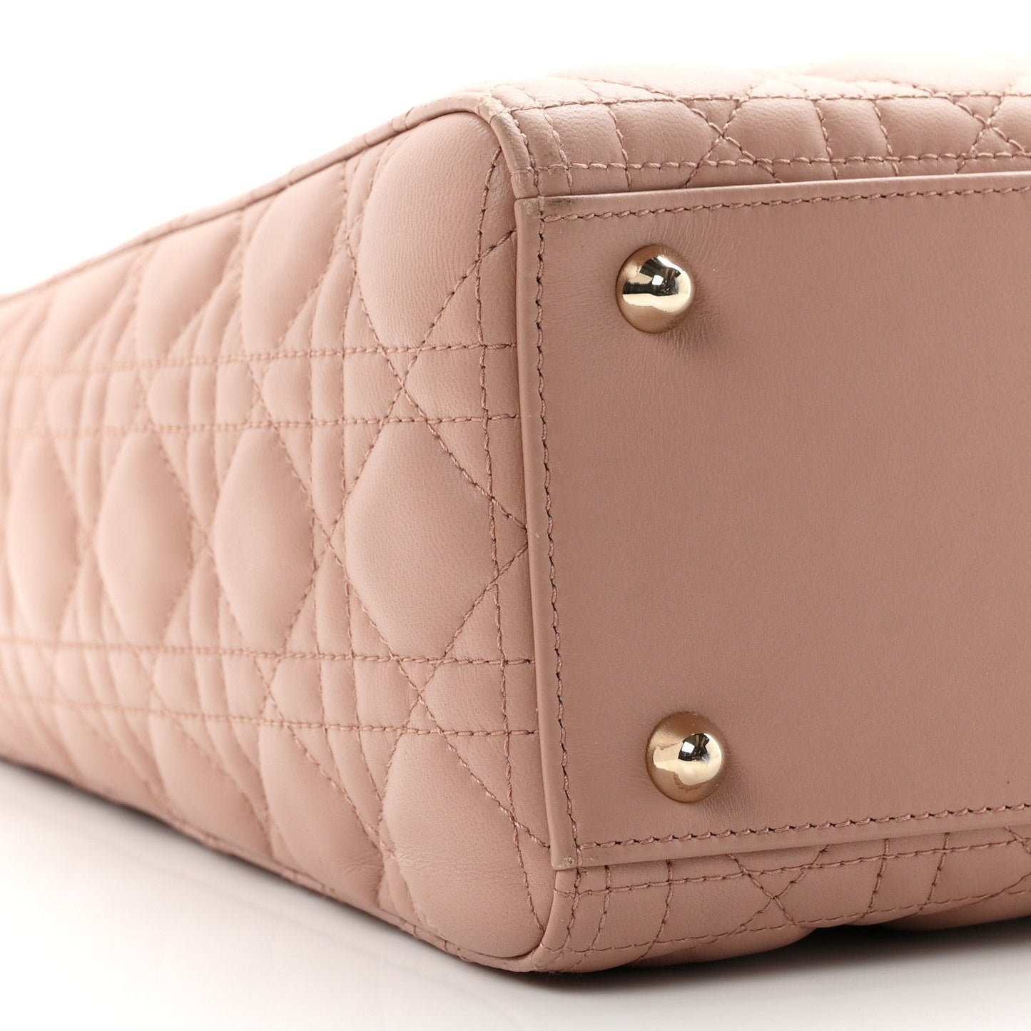 Lambskin Cannage Large Lady Dior Fard