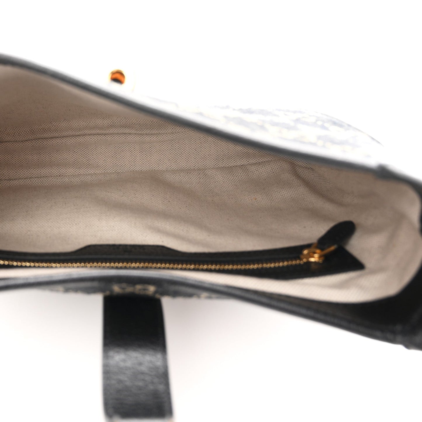 Jacquard Denim GG Monogram Small Jackie 1961 Hobo Black Ivory