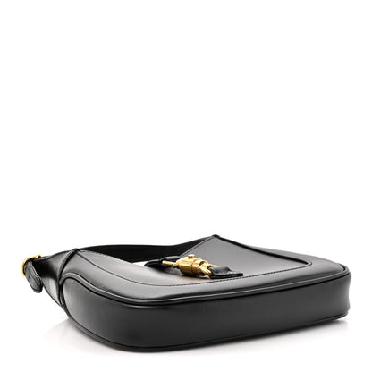 Boarded Dyana Lux Calfskin Mini Jackie 1961 Hobo Black