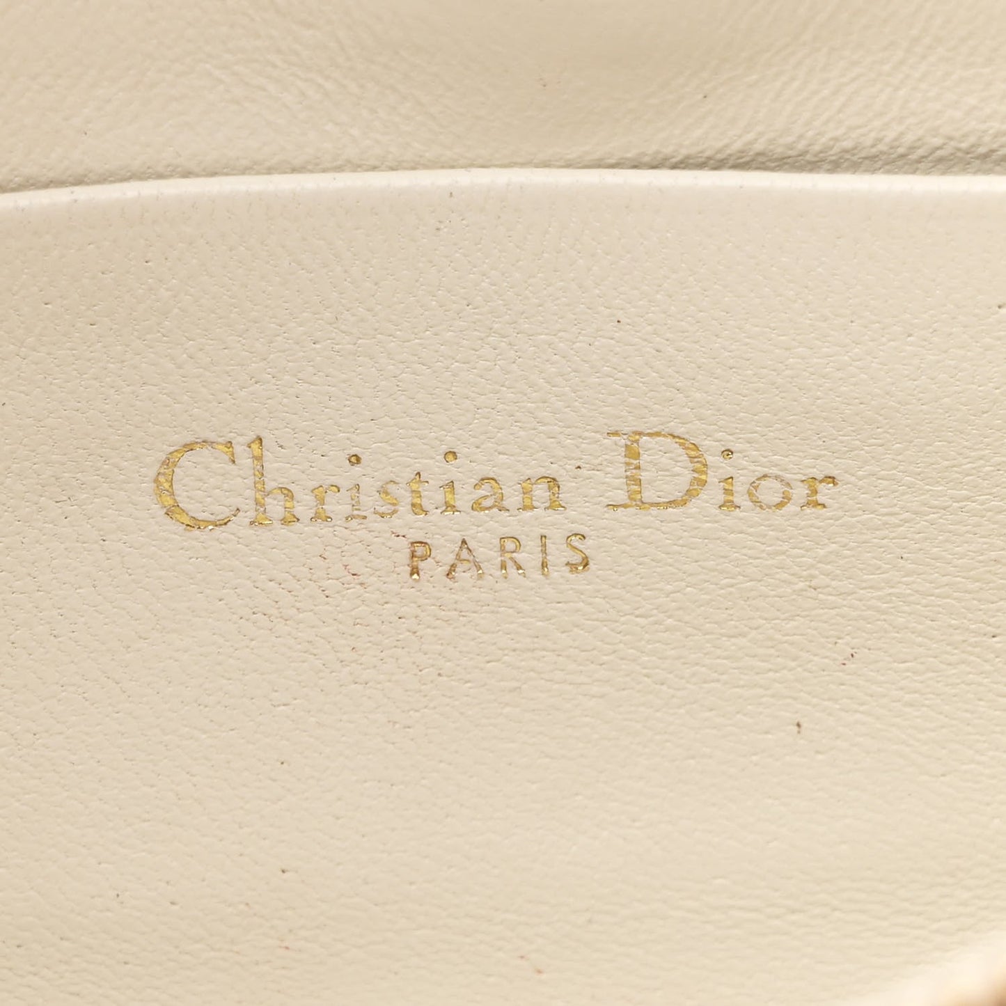 Calfskin Macrocannage Mini Caro Bag White