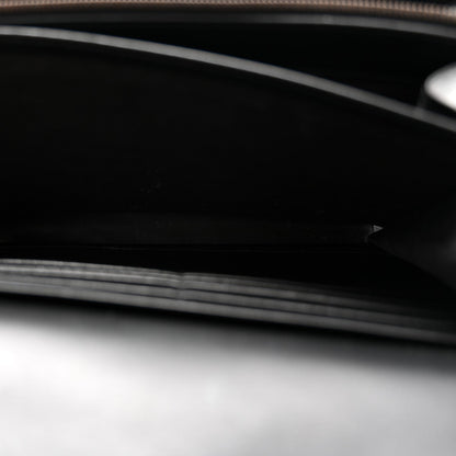 Calfskin Matelasse GG Marmont Chain Wallet Black