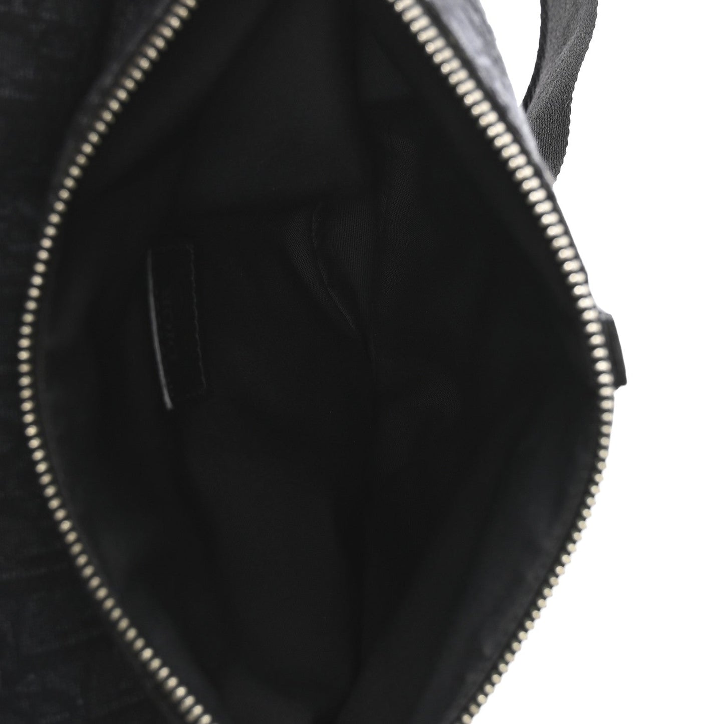 Oblique Mens Saddle Bag Black Blue