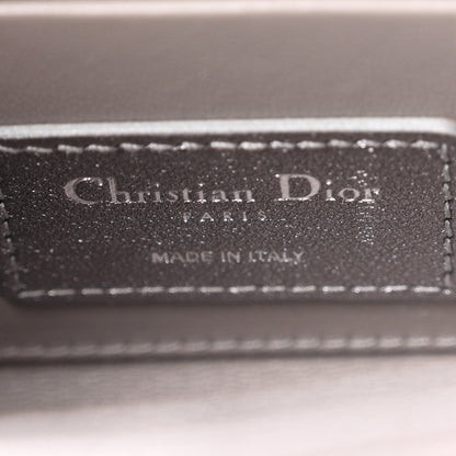 Metallic Lambskin Cannage Small Lady D-Joy
