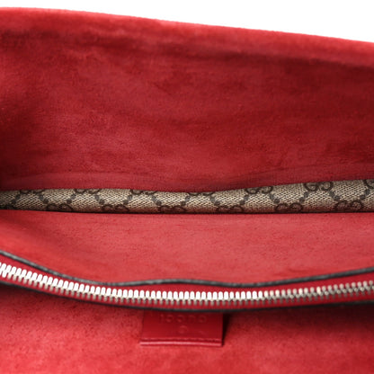 GG Supreme Monogram Small Dionysus Shoulder Bag Red