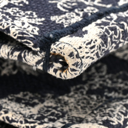 Calfskin Dioriviera Toile De Jouy Small Book Tote With Strap Blue Multicolor
