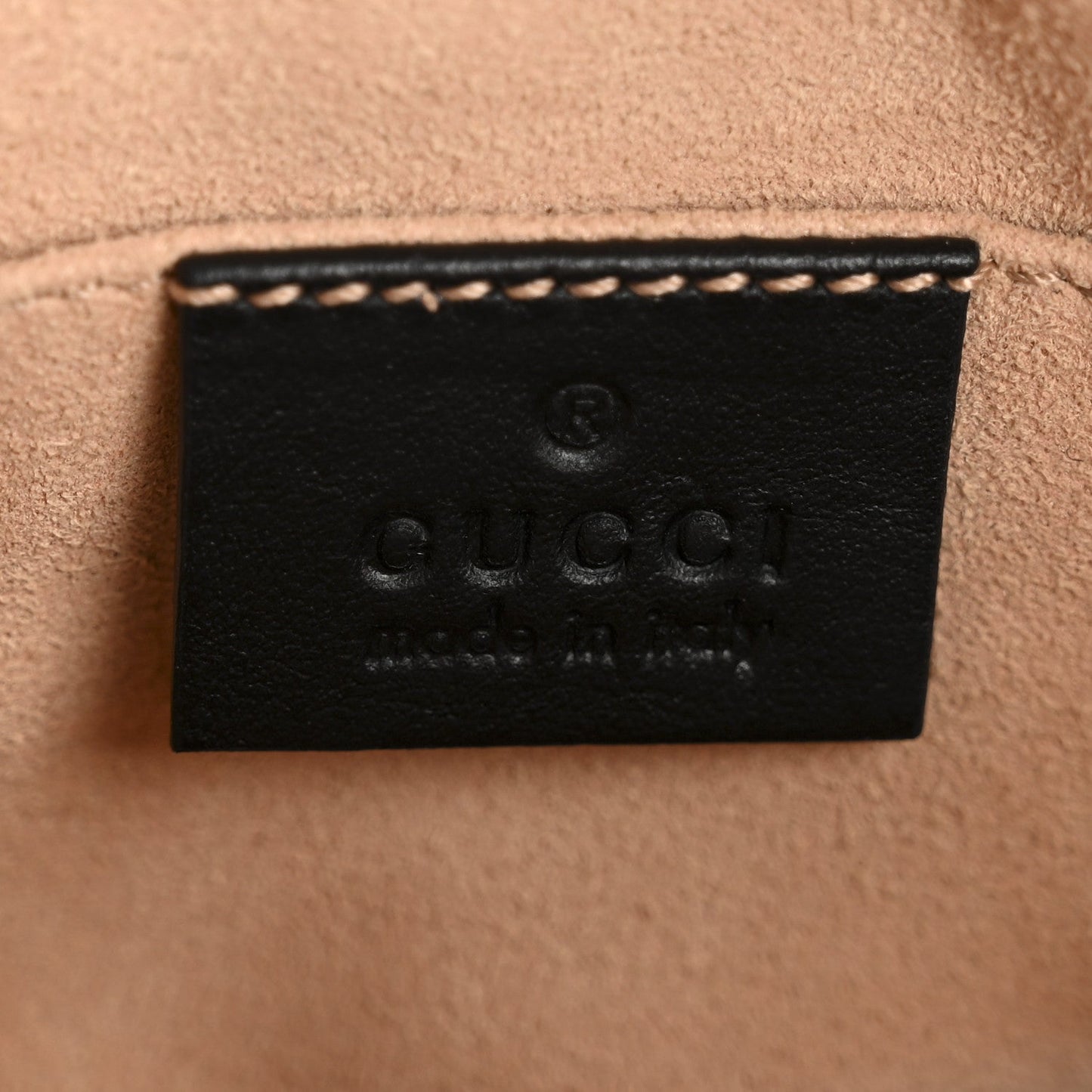 Calfskin Matelasse Animal Studs GG Marmont Belt Bag 85 34 Black