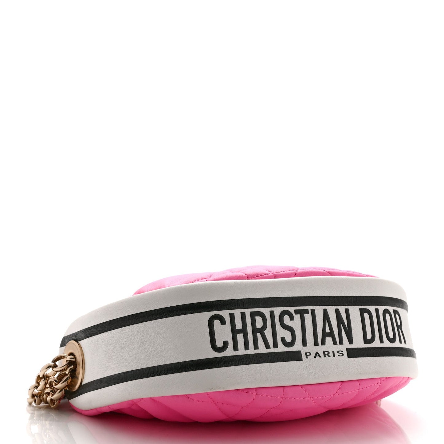 Lambskin Cannage Small Dior Vibe Hobo Bag Pink