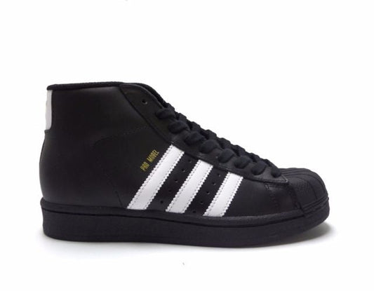 Adidas Original Pro Model Junior’s - CBLACK/FTWWHT/GOLDMT/NOIESS/FTWBLA/ORMETA