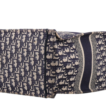 Oblique Medium Book Tote Blue Multicolor
