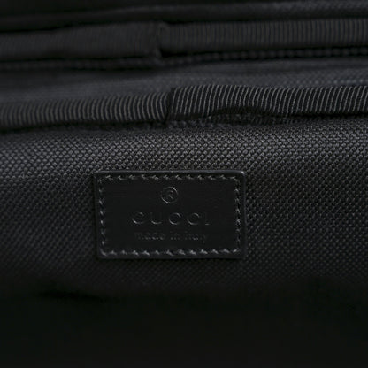 GG Supreme Monogram Calfskin Cabin Trolley Black