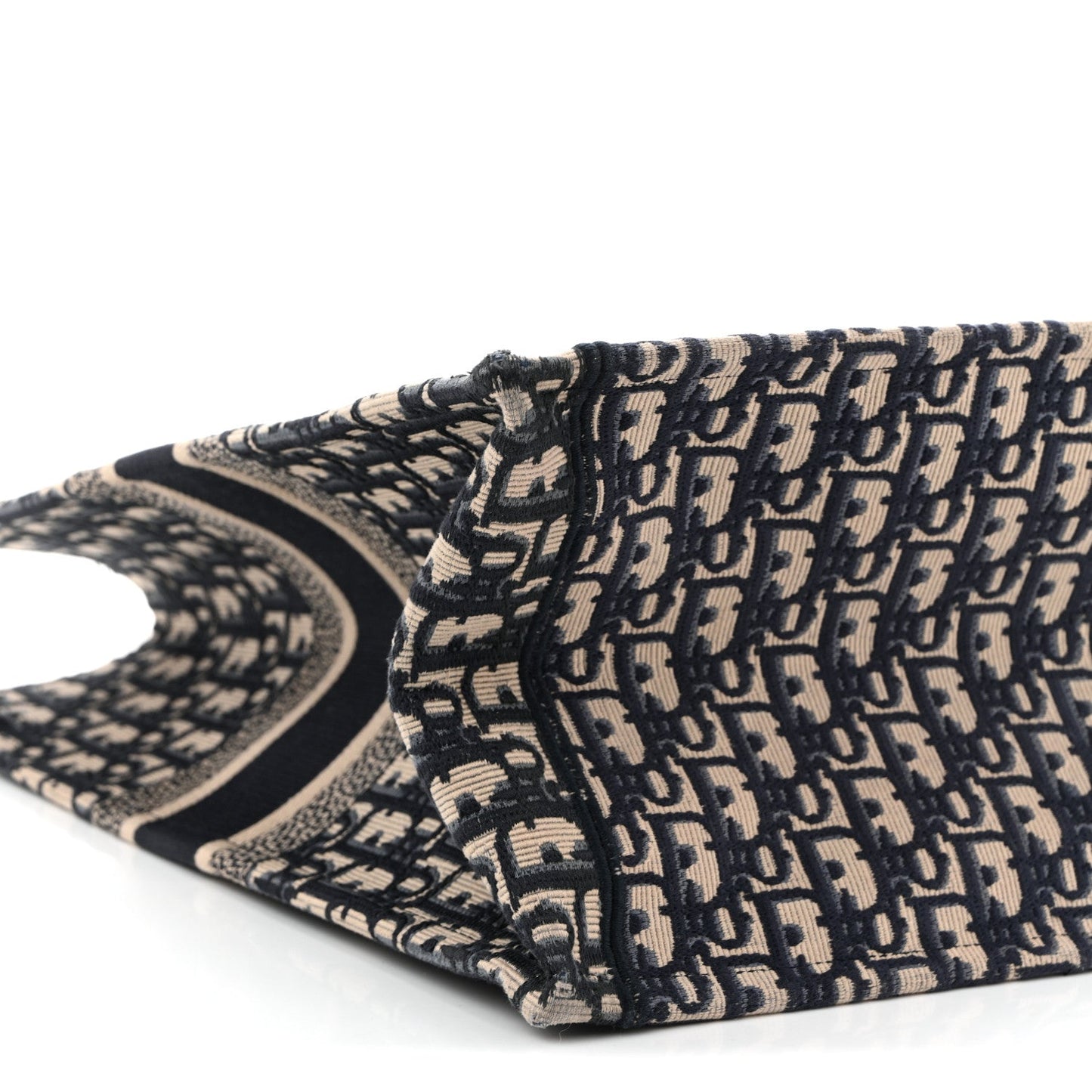 Oblique Large Book Tote Blue Multicolor