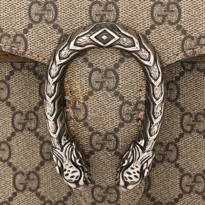 GG Supreme Monogram Small Dionysus Shoulder Bag Taupe