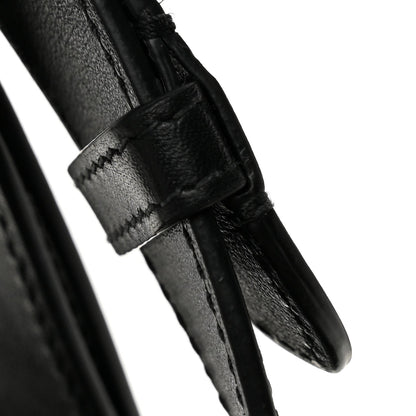 Calfskin Tweed Cannage Medium Toujours Black White