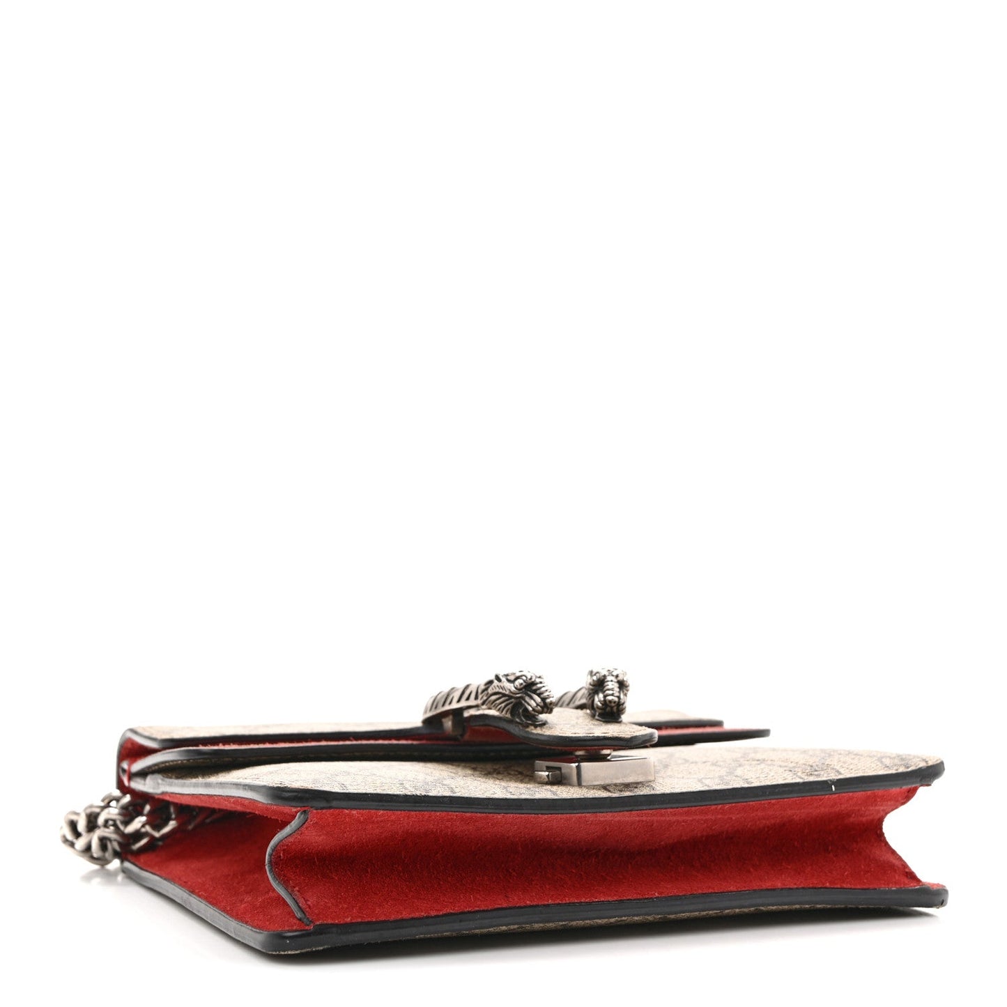 GG Supreme Monogram Mini Dionysus Shoulder Bag Red