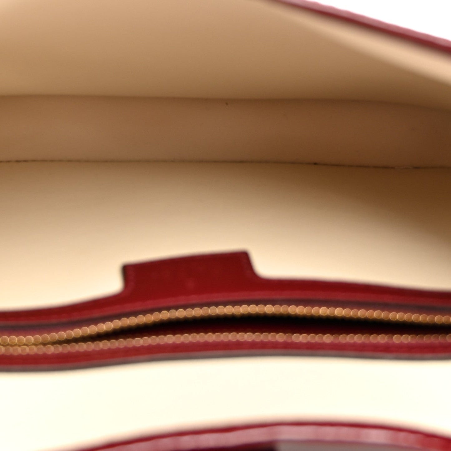 Patent Calfskin Small Jackie Shoulder Bag Rosso