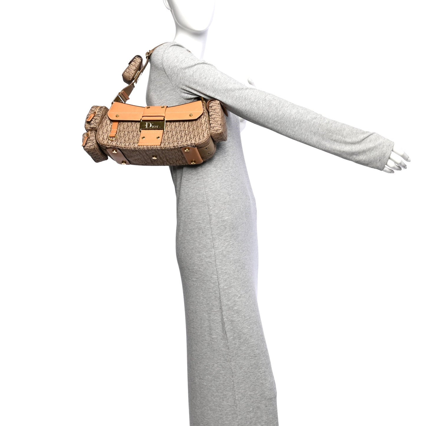 Calfskin Monogram Street Chic Columbus Beige