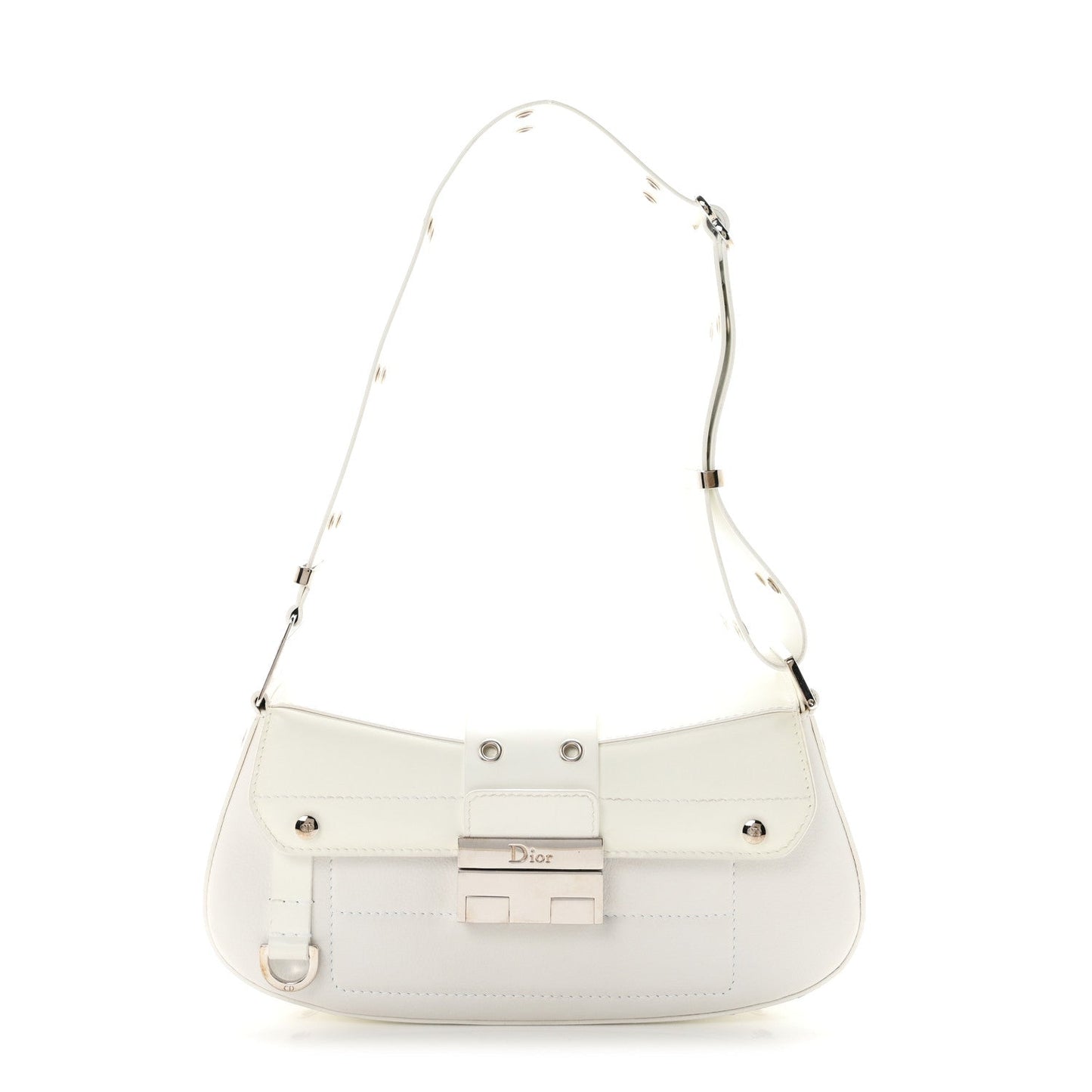 Calfskin Street Chic Bag White
