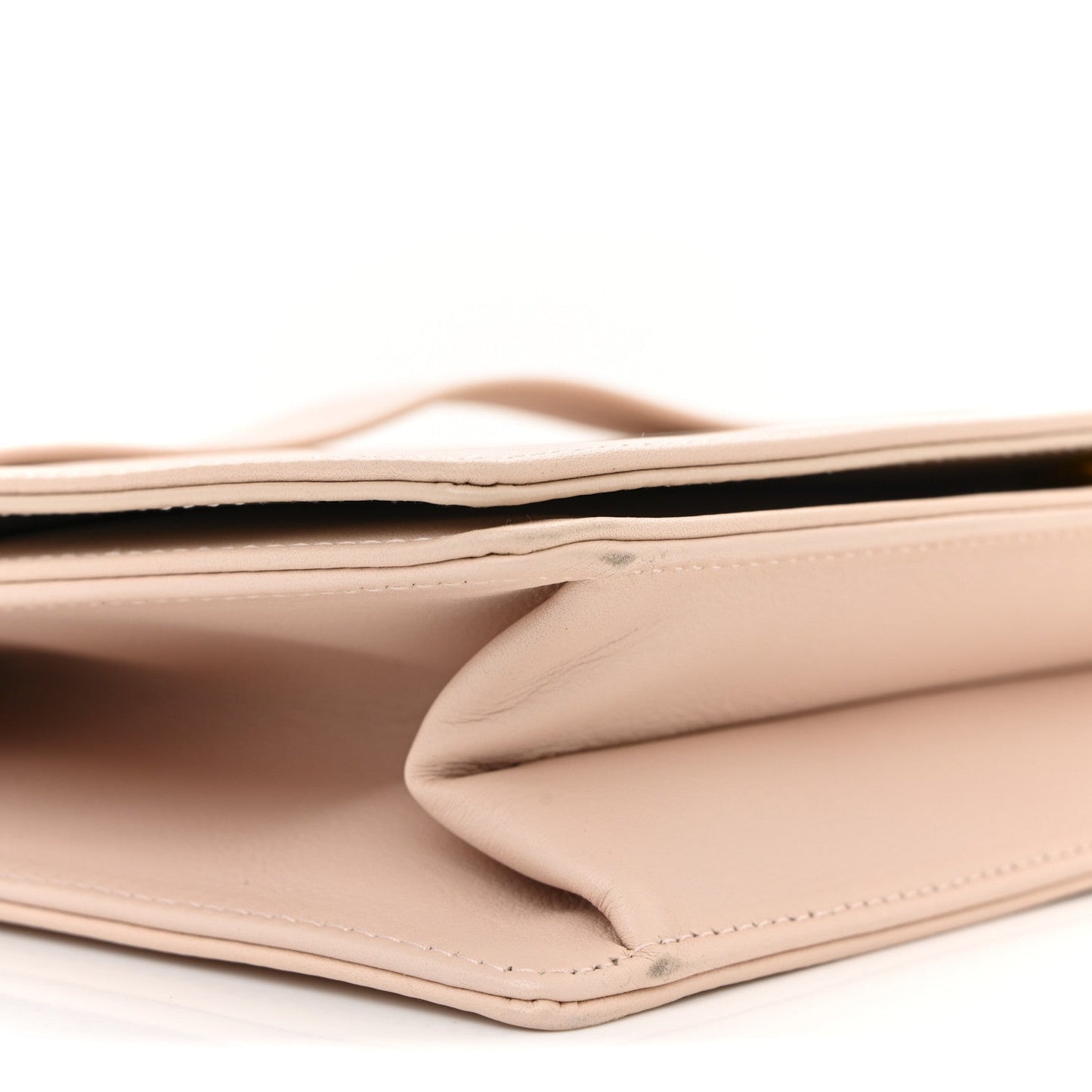 Calfskin Shoulder Bag Light Pink