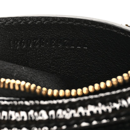 Patent Calfskin Matelasse GG Marmont Half Moon Hobo Black