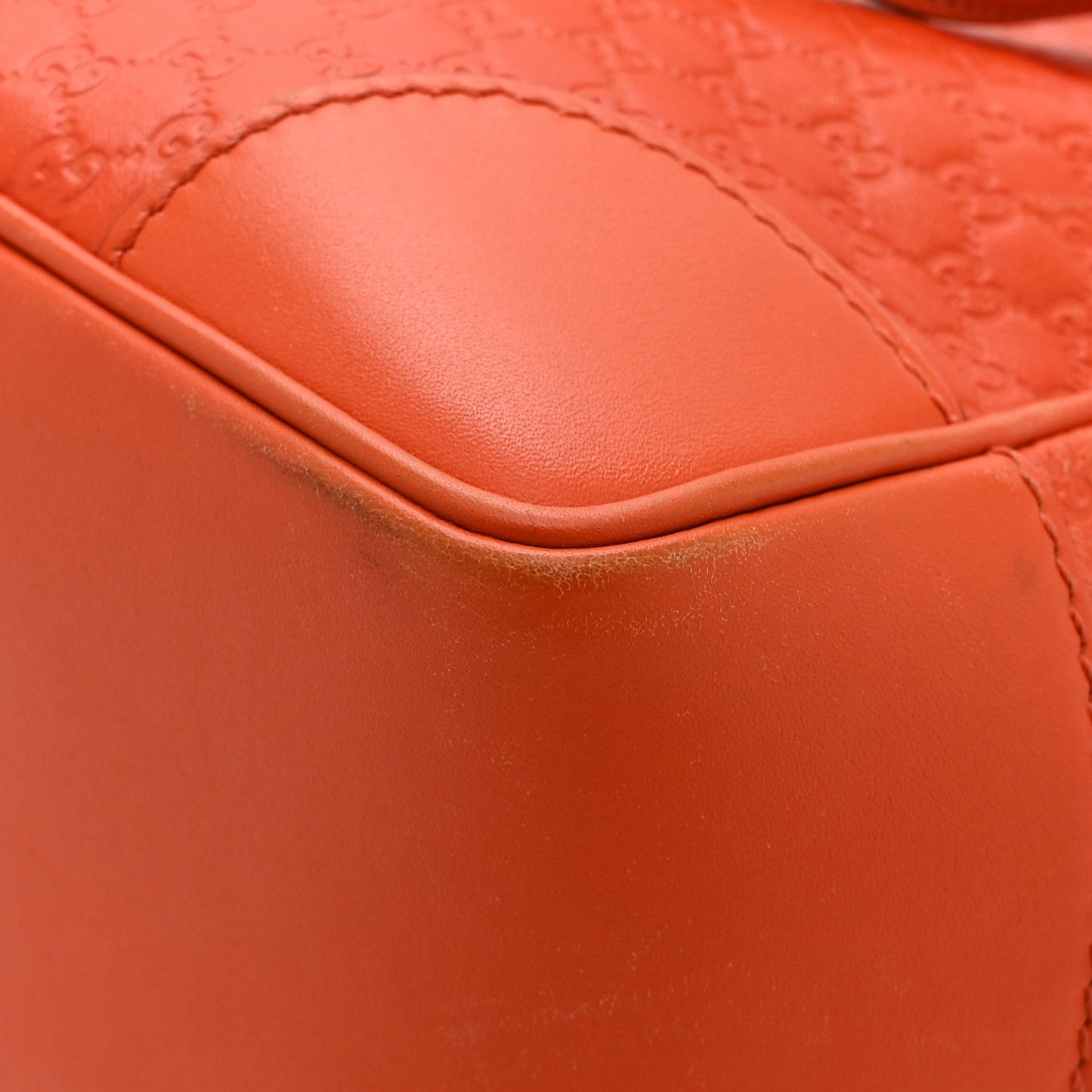 Microguccissima Small Bree Tote Sun Orange