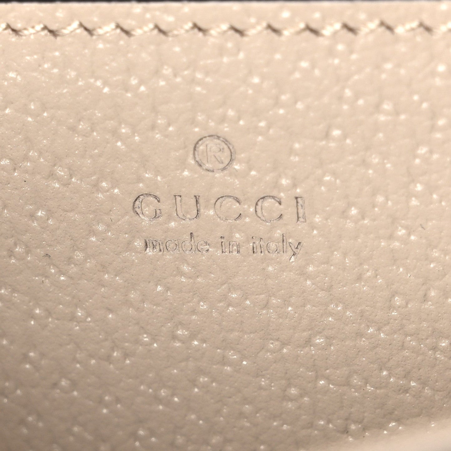 GG Supreme Monogram Textured Dollar Calfskin Web Mini Ophidia Envelope Shoulder Bag Beige Mystic White Oatmeal