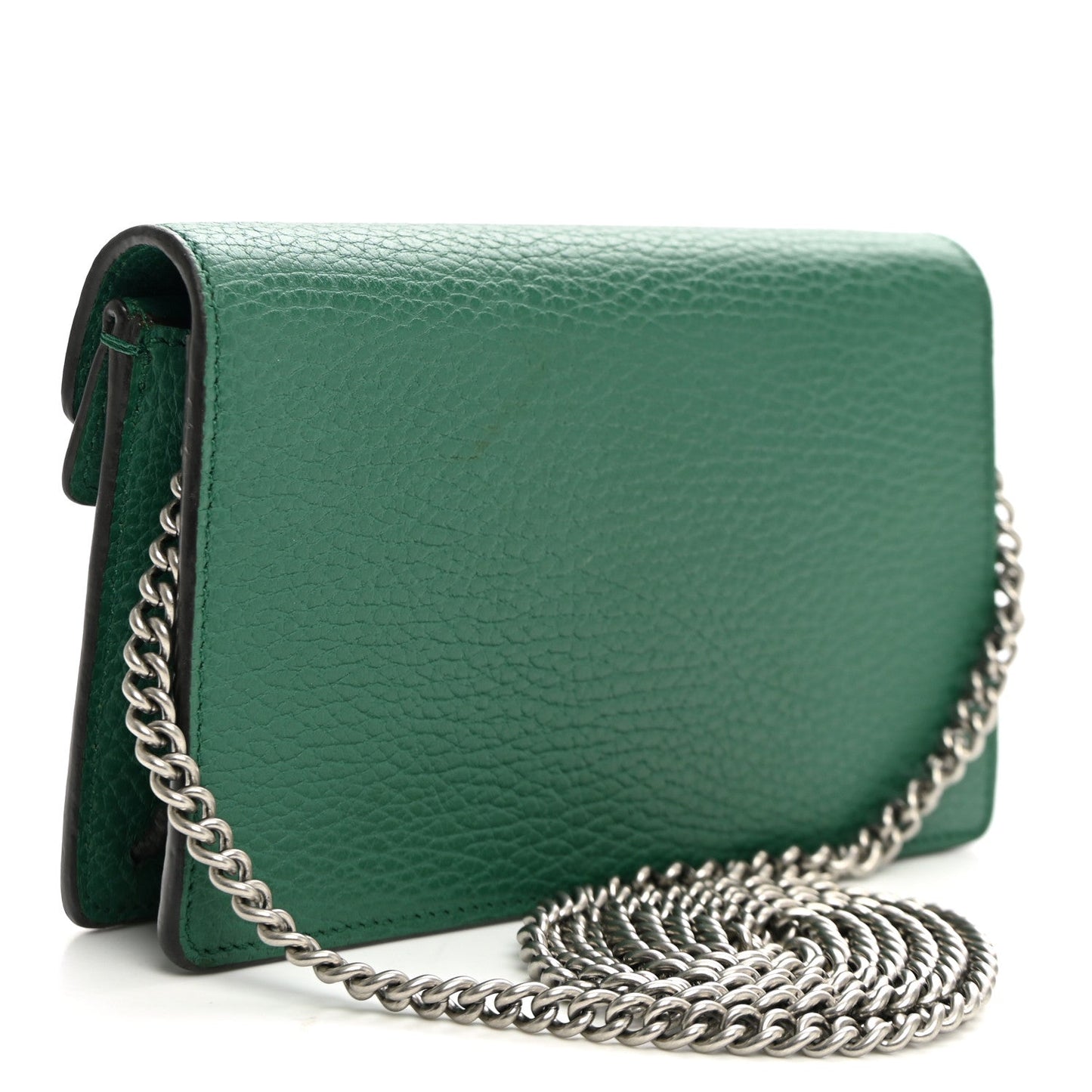 Calfskin Super Mini Dionysus Shoulder Bag Emerald