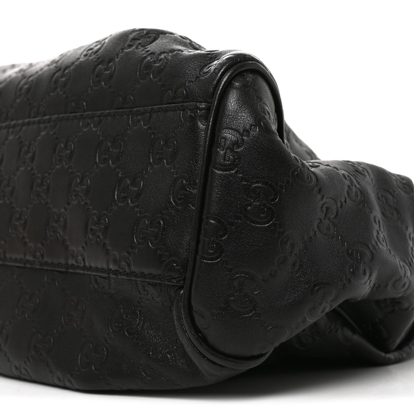 Guccissima Medium Sukey Tote Black